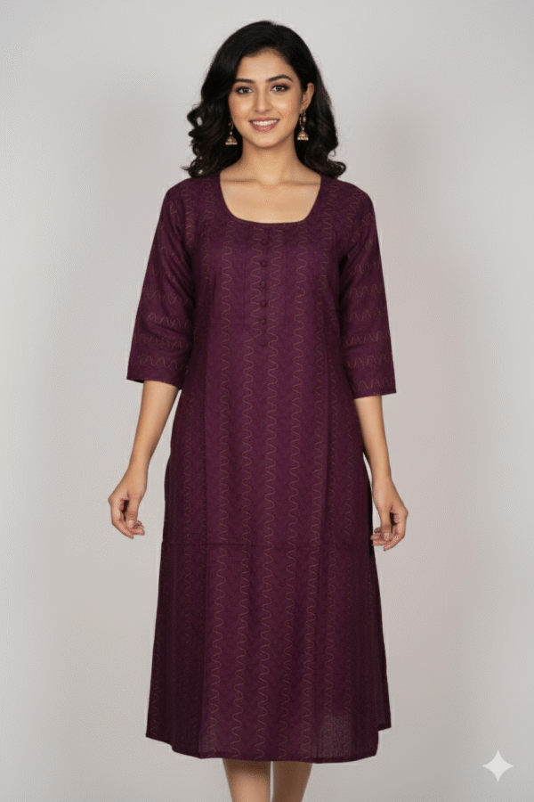 Straight-fit kurti