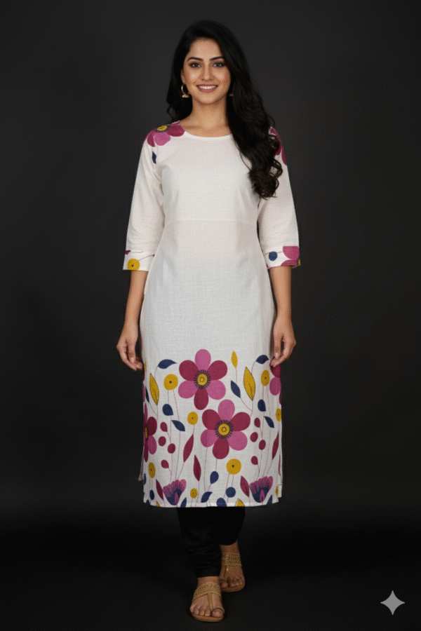 Floral Print Kurti