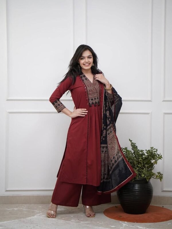 elegant flaired suit