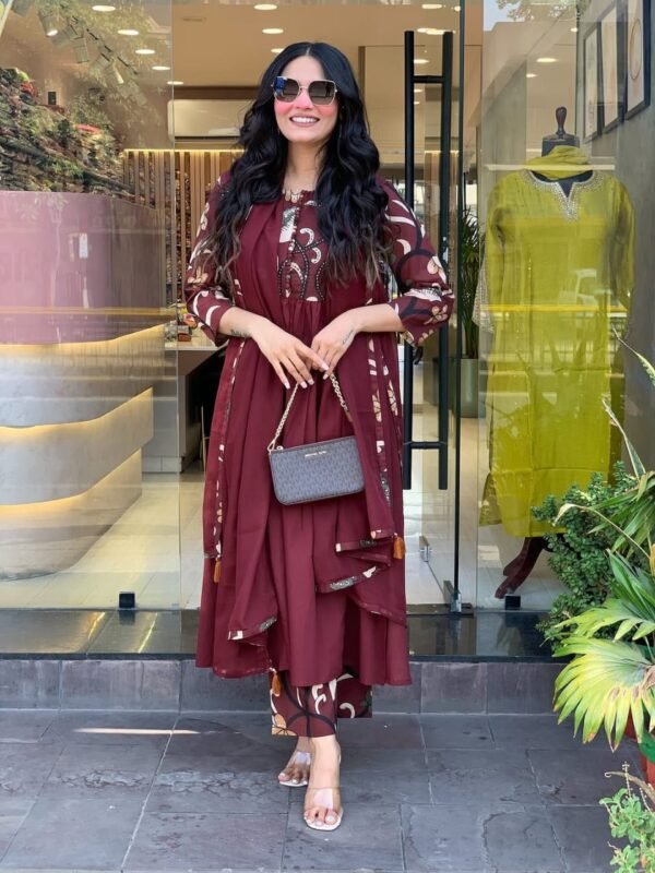 KURTA PANT WITH DUPATTA SAT