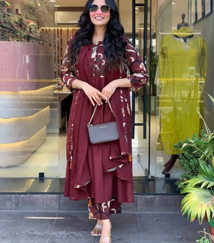 KURTA PANT WITH DUPATTA SAT