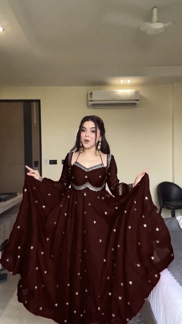 Anarkali gown