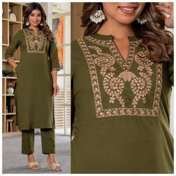 Cotton Kurta Set
