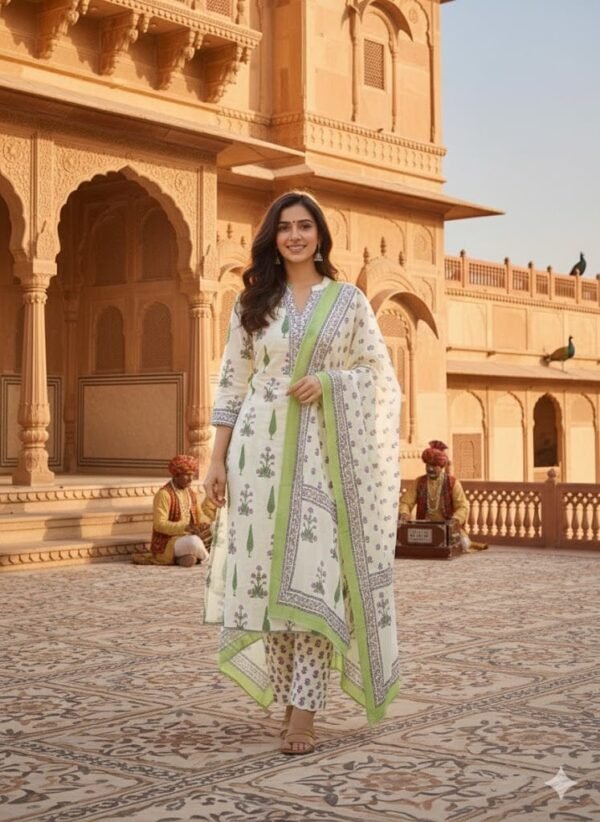 Pure fine Cotton fabric Kurti