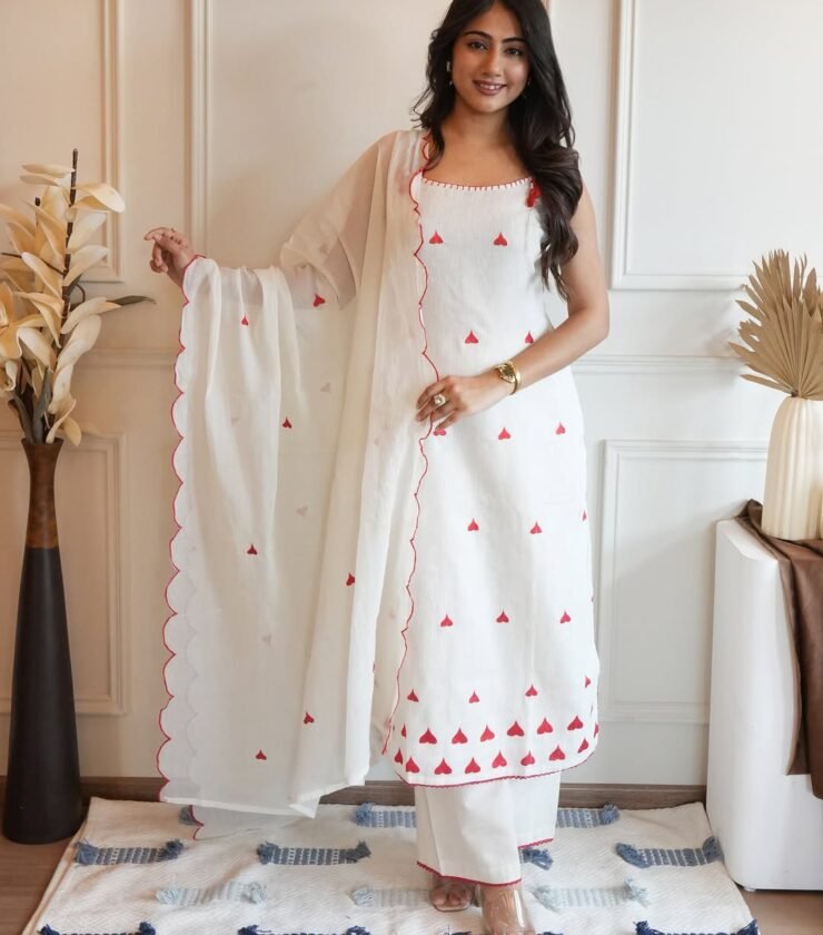 elegant embroidery work