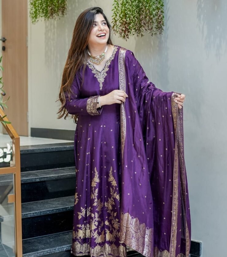 A premium Anarkali style outfit