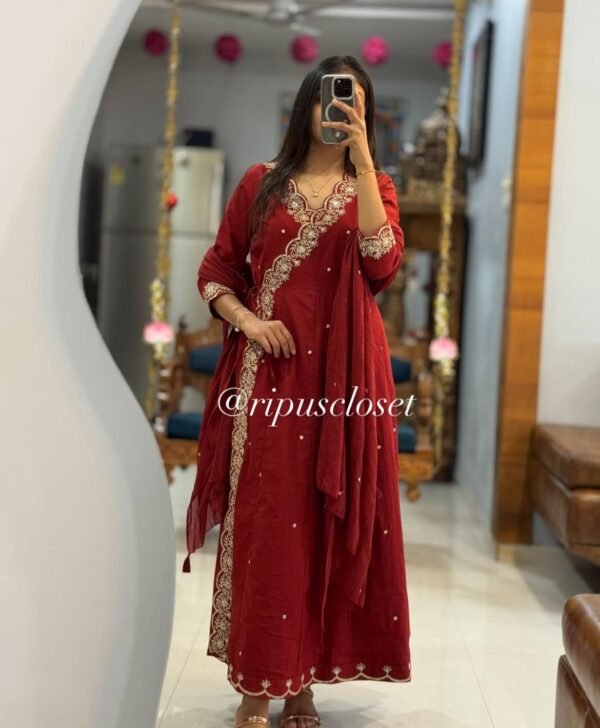 Anarkali Style Kurta 3 pcs set