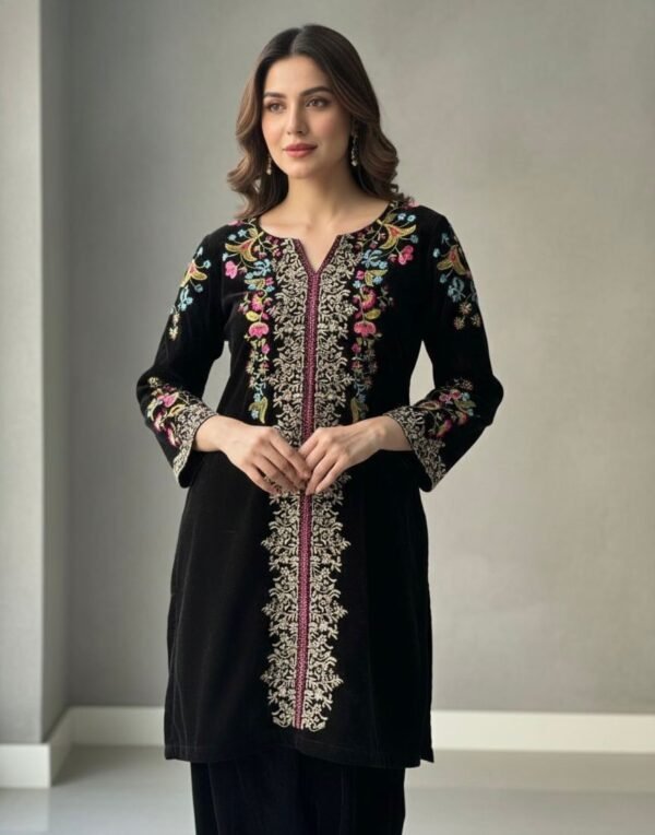 CO-ORD SET WITH EMBROIDERY WORK