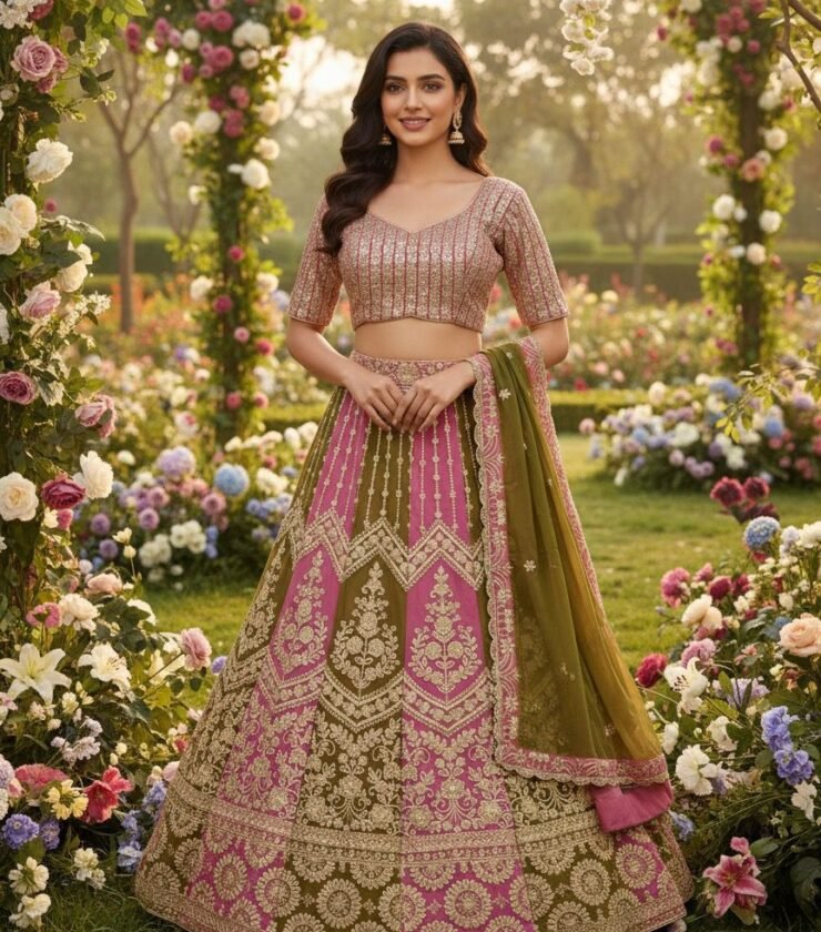 Most Beautiful Latest Designer Lehenga Collection